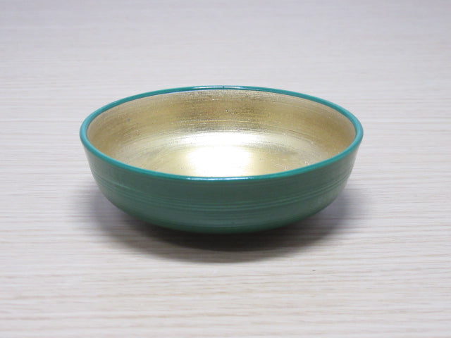 金砂緑巻　丸鉢