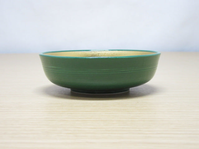 金砂緑巻　丸鉢
