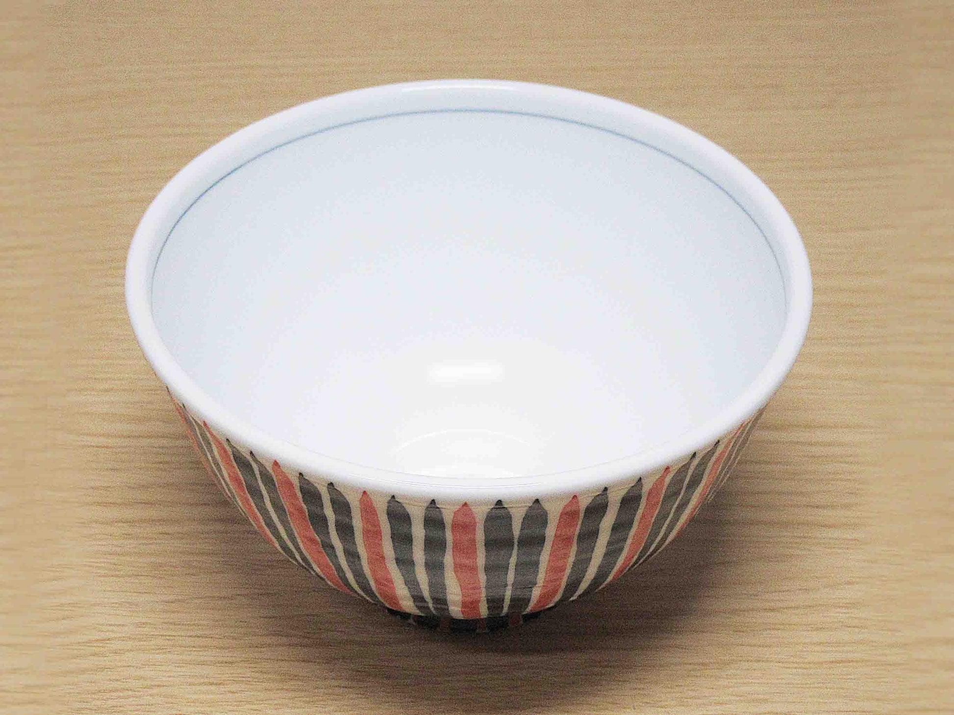 二色十草　面彫丼(小)