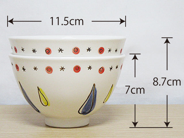 ドロップ　ご飯茶わん