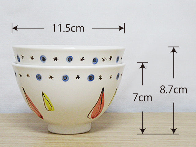 ドロップ　ご飯茶わん