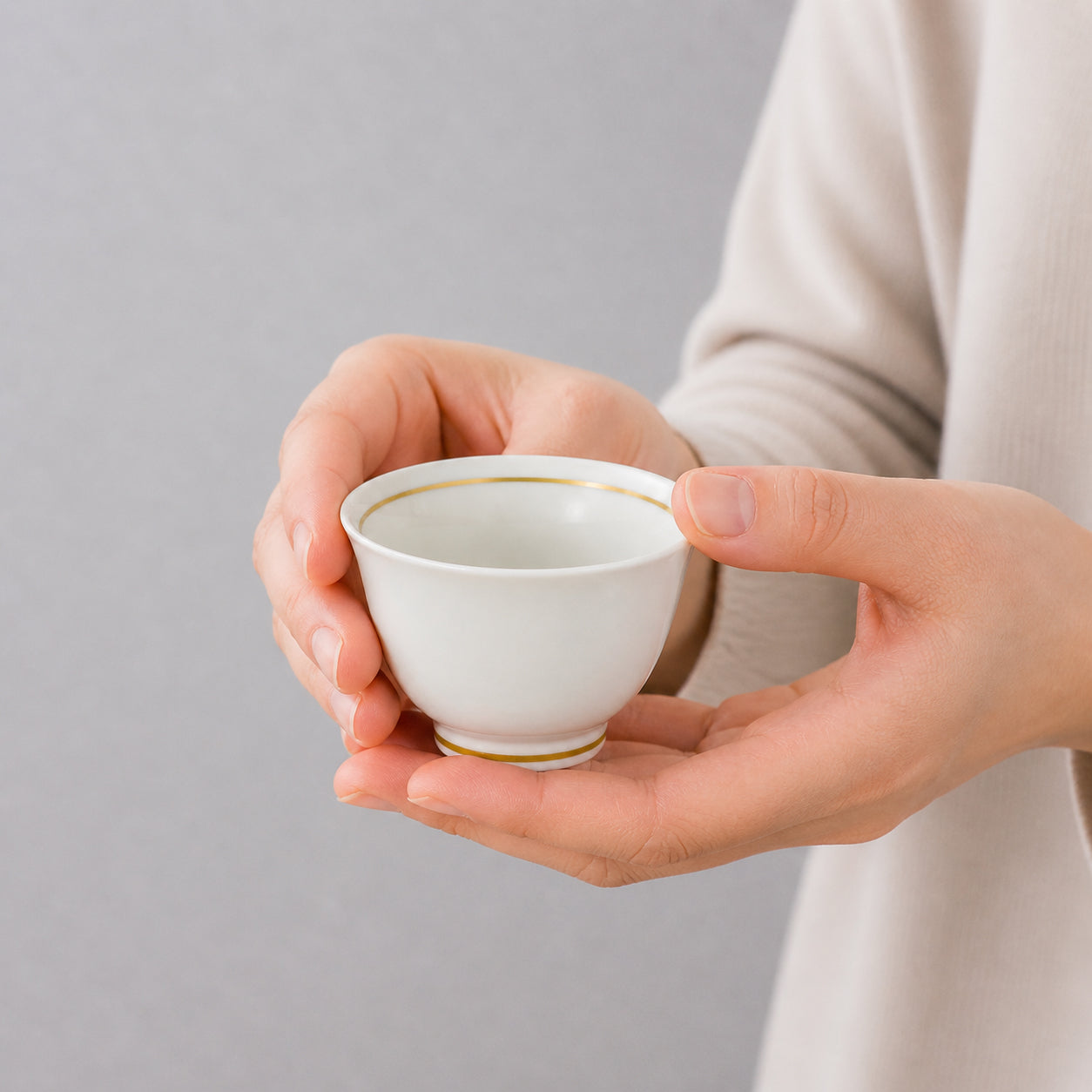 有田焼 白マット 茶器セット｜横手急須＋湯呑2客＋茶葉付｜桐箱入り｜ギフト対応